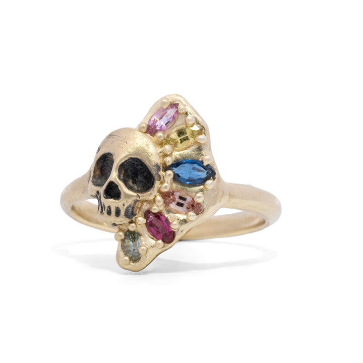 Memento Mori Skull Ring