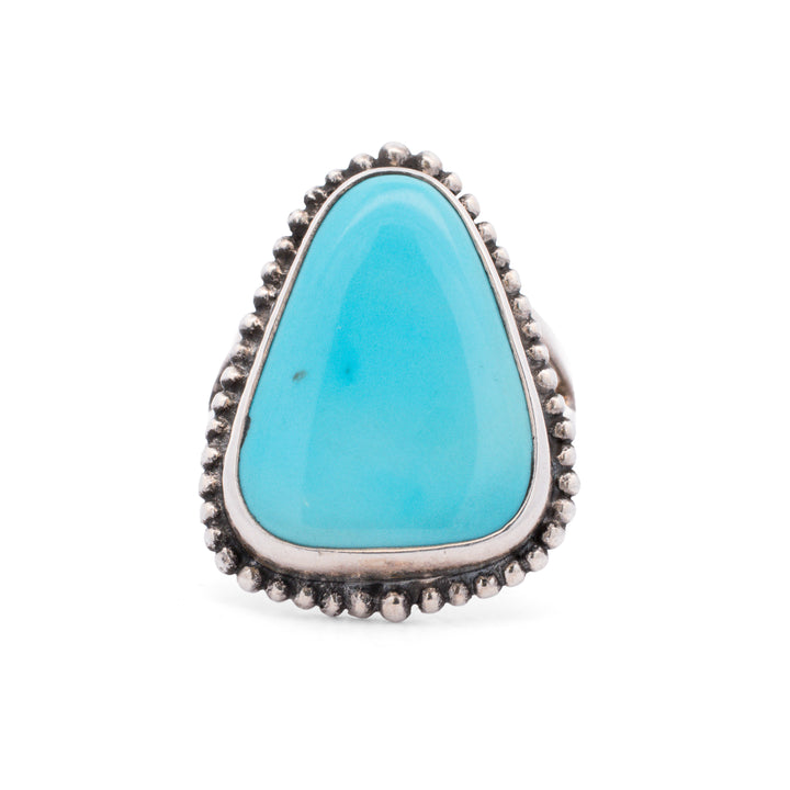 Asymmetrical Turquoise Ring