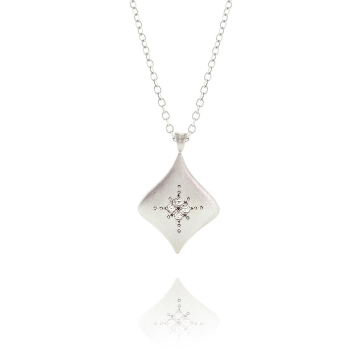 Silver Night Pendant Necklace