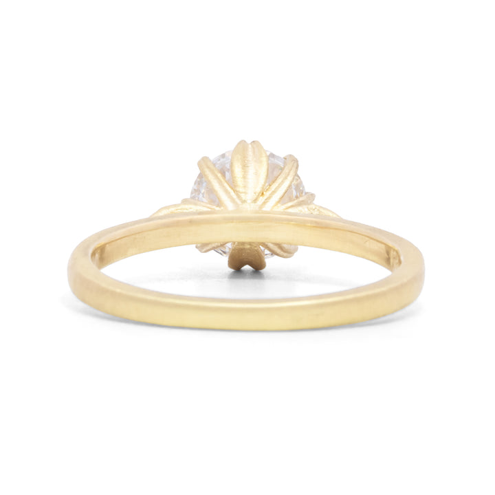Lotus & Petal Diamond Ring