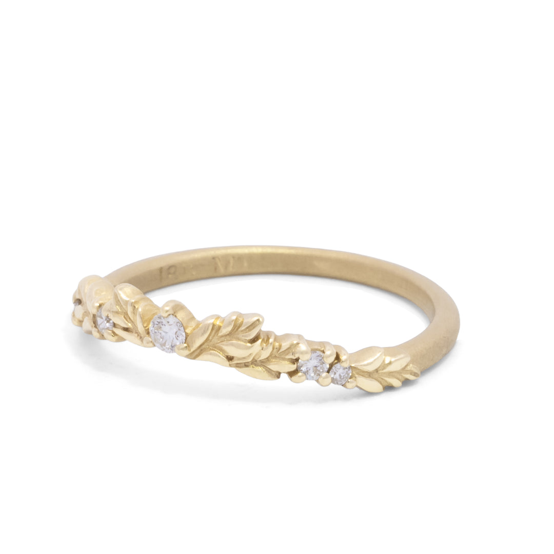 Wood Nymph Topper Guard Ring