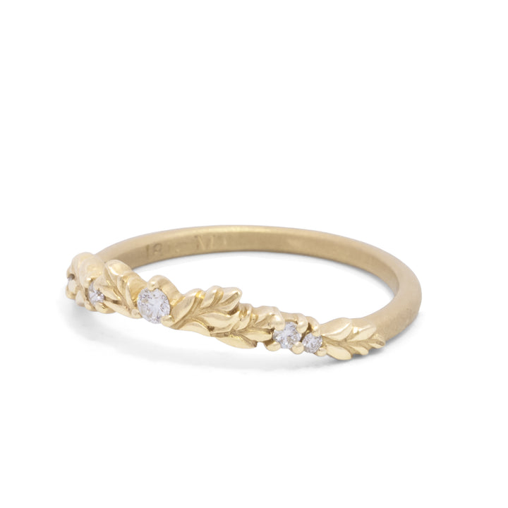 Wood Nymph Topper Guard Ring