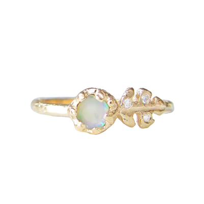 Floret Opal Ring