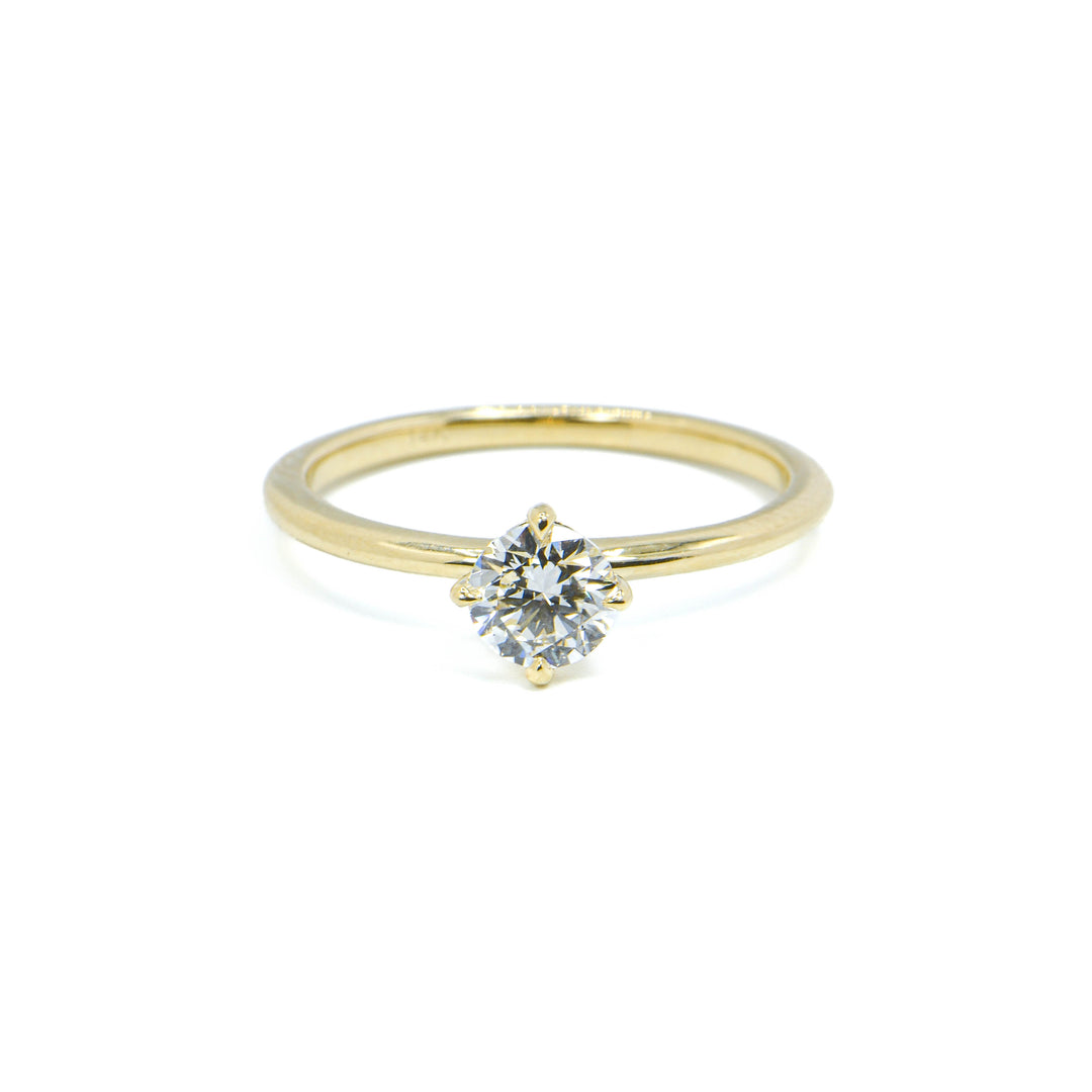 Compass Diamond Engagement Ring