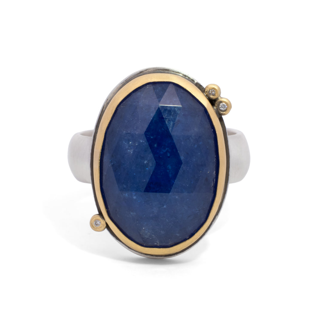 Tanzanite and Diamond Ring