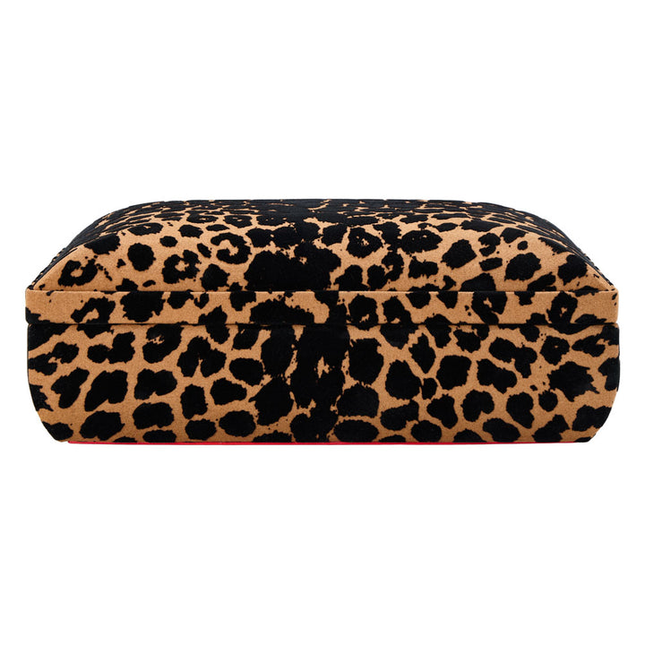 Savanna Leopard Print Medium Jewelry Box