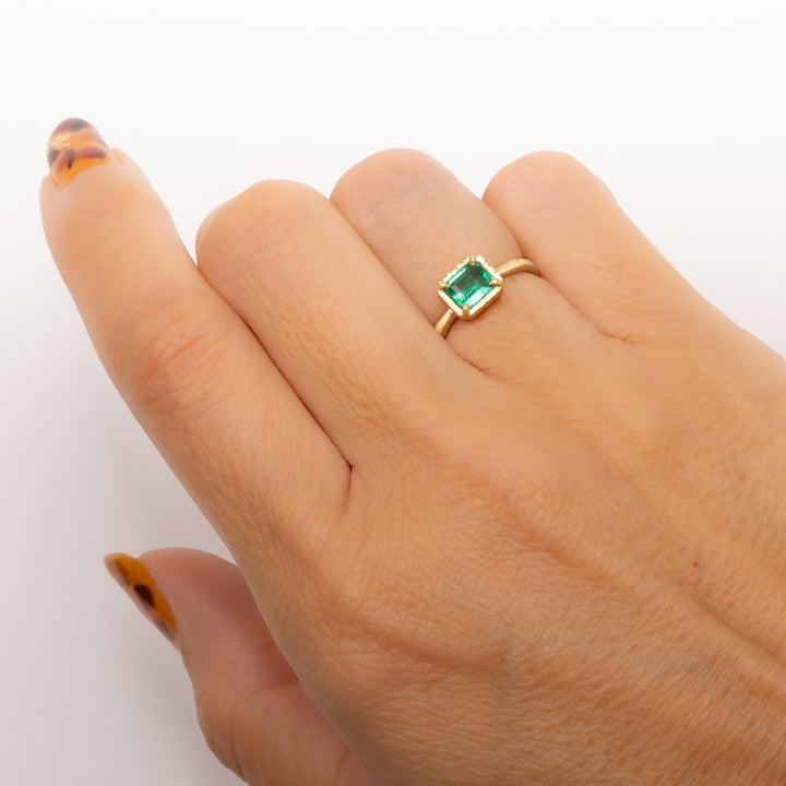 Zambian Emerald Ring