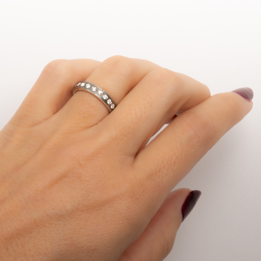Trunk Show Diane 22 White Diamond Ring