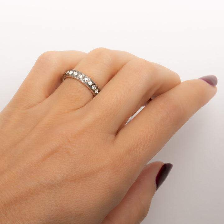 Trunk Show Diane 22 White Diamond Ring