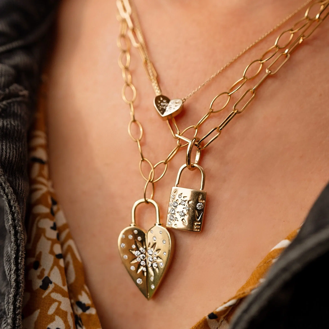 Love Explosion Heart Necklace