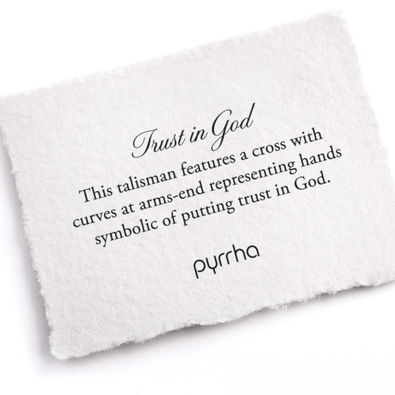 Trust in God Talisman Necklace
