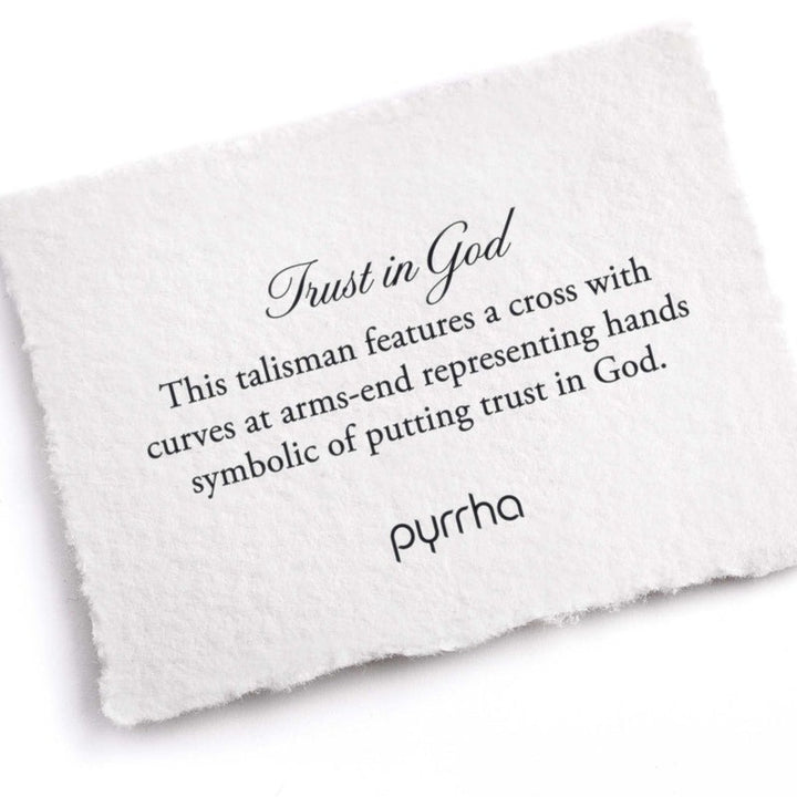 Trust in God Talisman Necklace