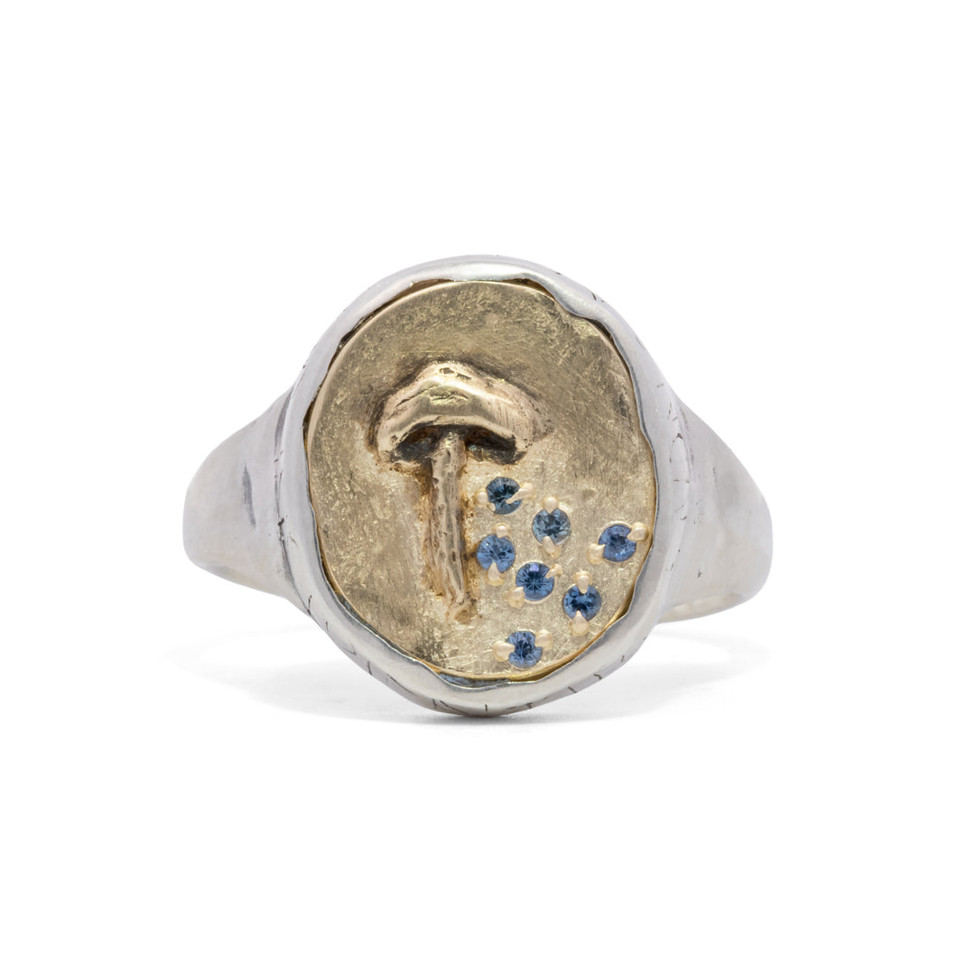 Mushroom Signet Ring