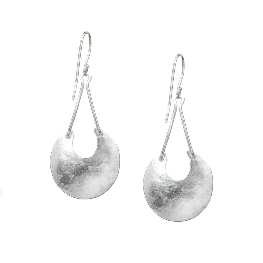 Hammered Oshun Drop Earrings