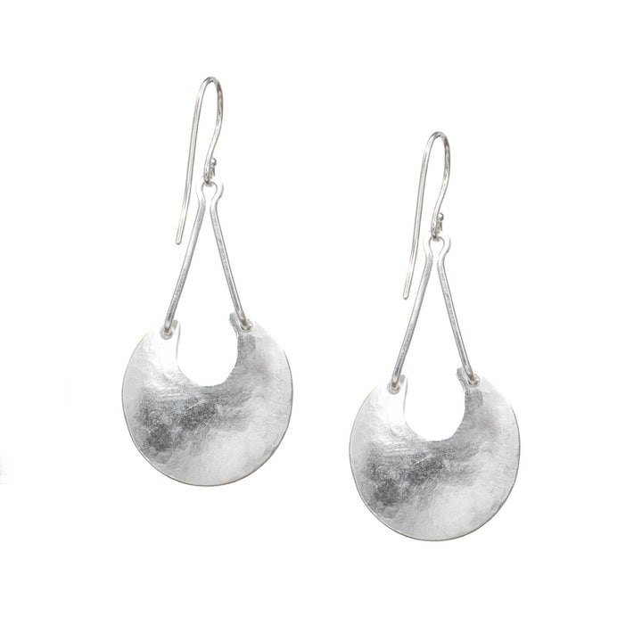 Hammered Oshun Drop Earrings