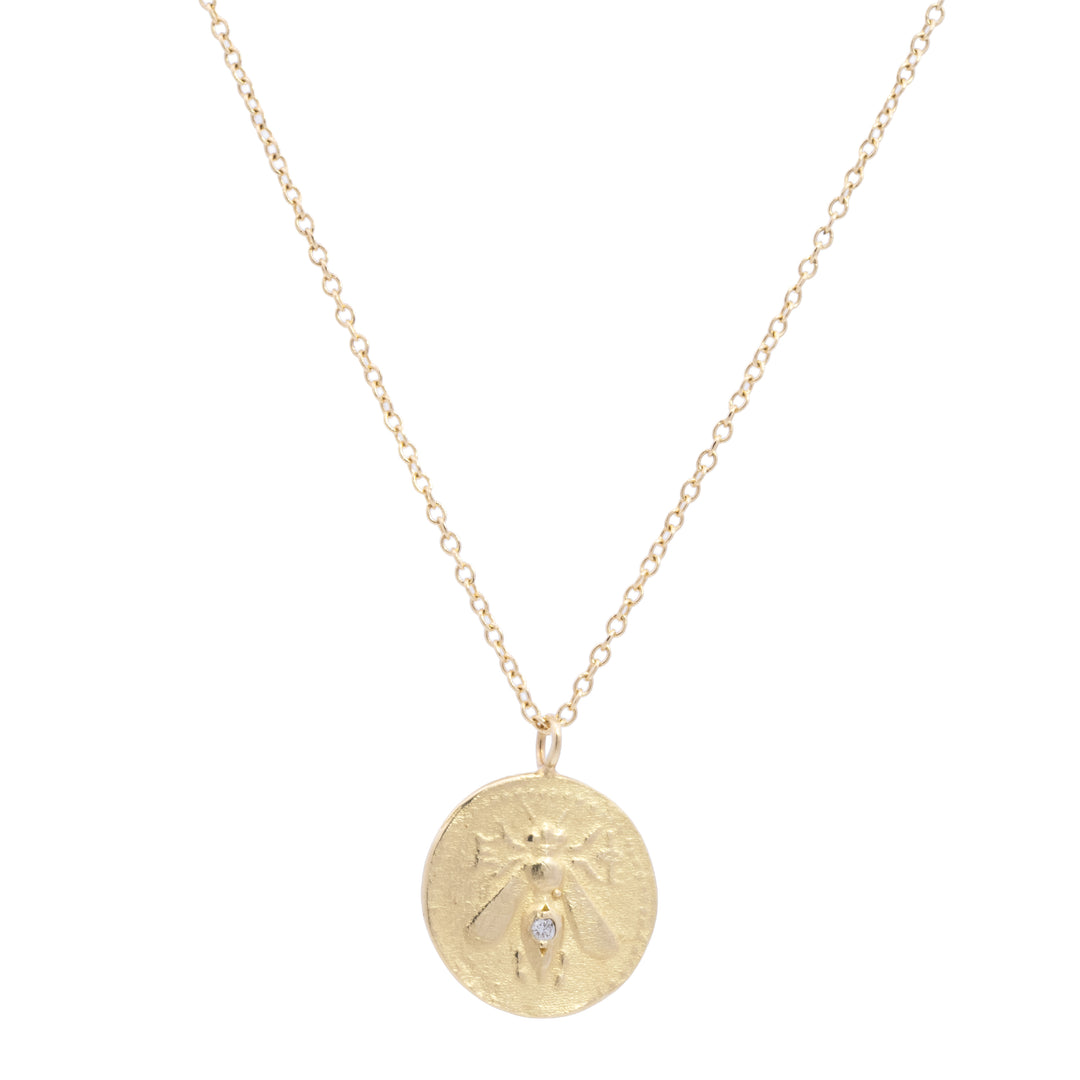 Delicate Bee Necklace