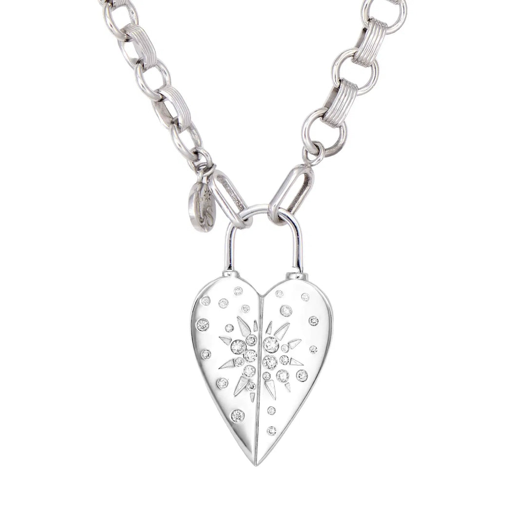 Love Explosion Heart Pendant