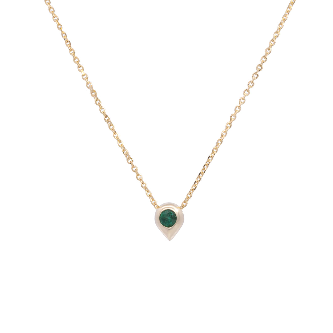 Birth Stone Teardrop Gemstone Bead