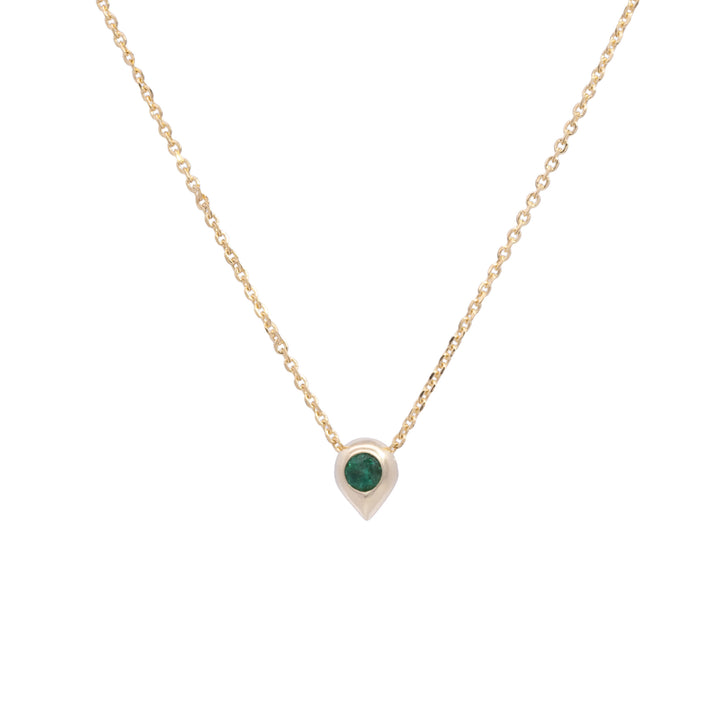Birth Stone Teardrop Gemstone Bead