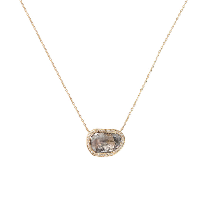 Stella Grey Diamond Necklace
