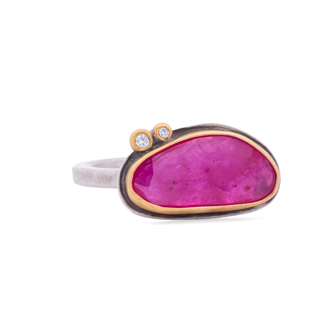 Ruby and Diamond Ring