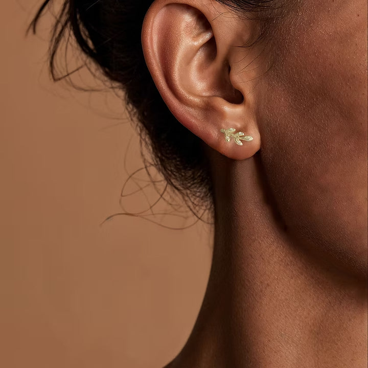 Laurel Post Earring