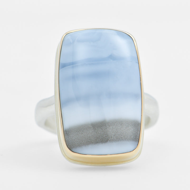 Indian Blue Opal Ring