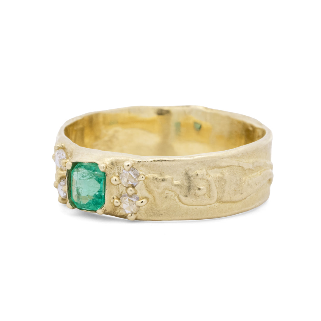 "Hope de Venus" Emerald Ring