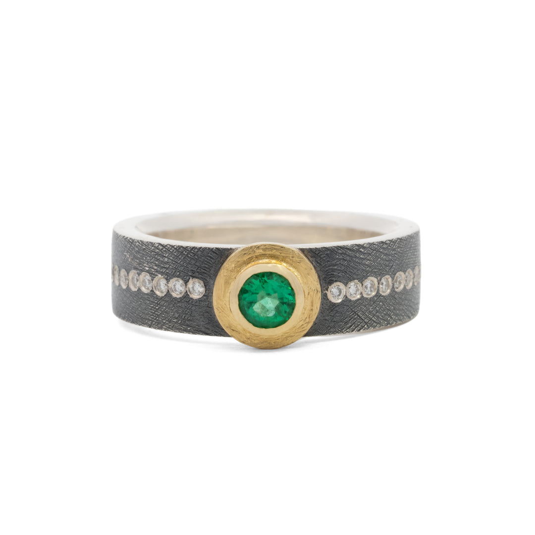Trunk Show Junia Plus Emerald Ring