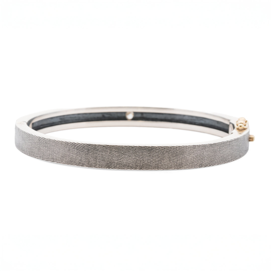 Trunk Show 6 mm Junia Plus Yellow Gold Oval Diamond Bracelet