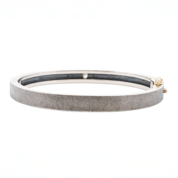Trunk Show 6 mm Junia Plus Yellow Gold Oval Diamond Bracelet