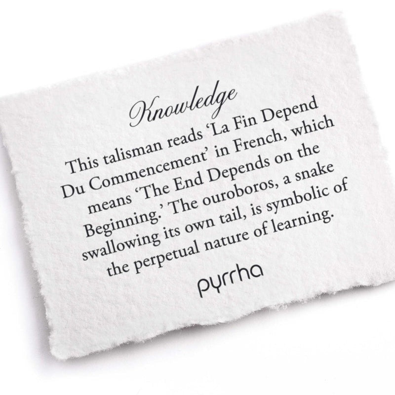 Knowledge Talisman Necklace