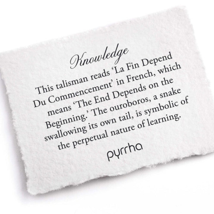 Knowledge Talisman Necklace