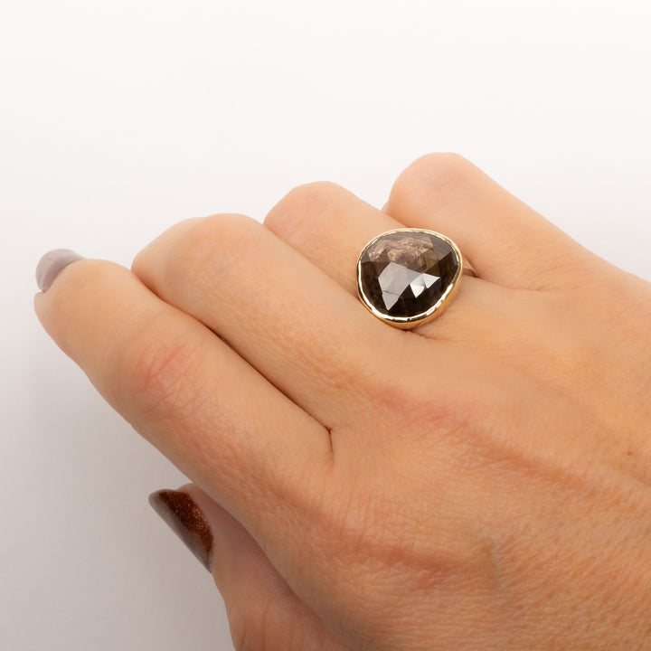 Brown Sapphire Ring