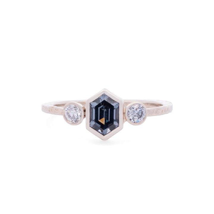 Spinel and Diamond Ring