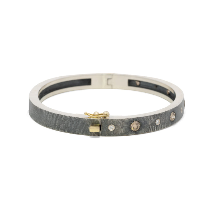 Trunk Show 6 mm Melia Champagne & White Diamond Bracelet