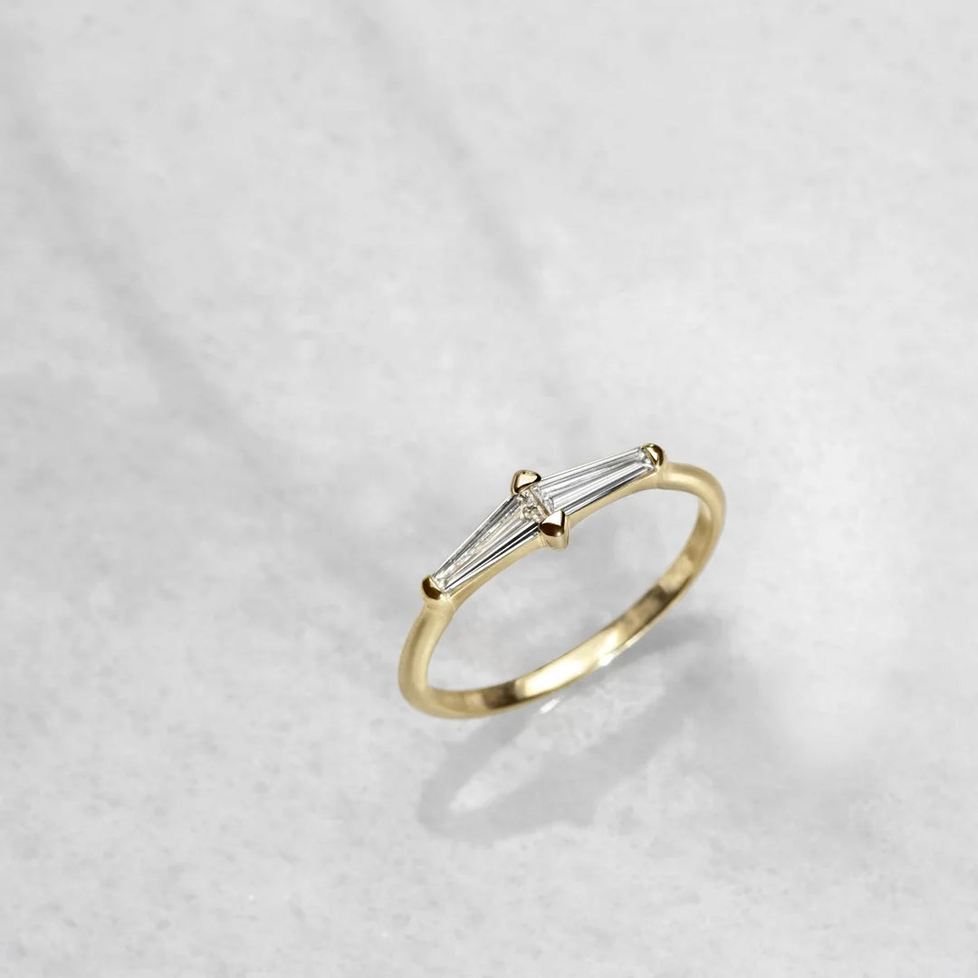 Perryn Baguette Diamond Ring