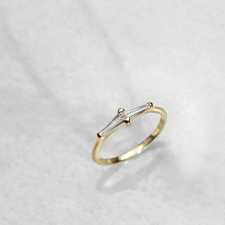 Perryn Baguette Diamond Ring