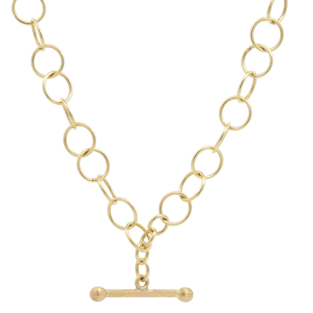 Trunk Show Averie Round Link Toggle Necklace