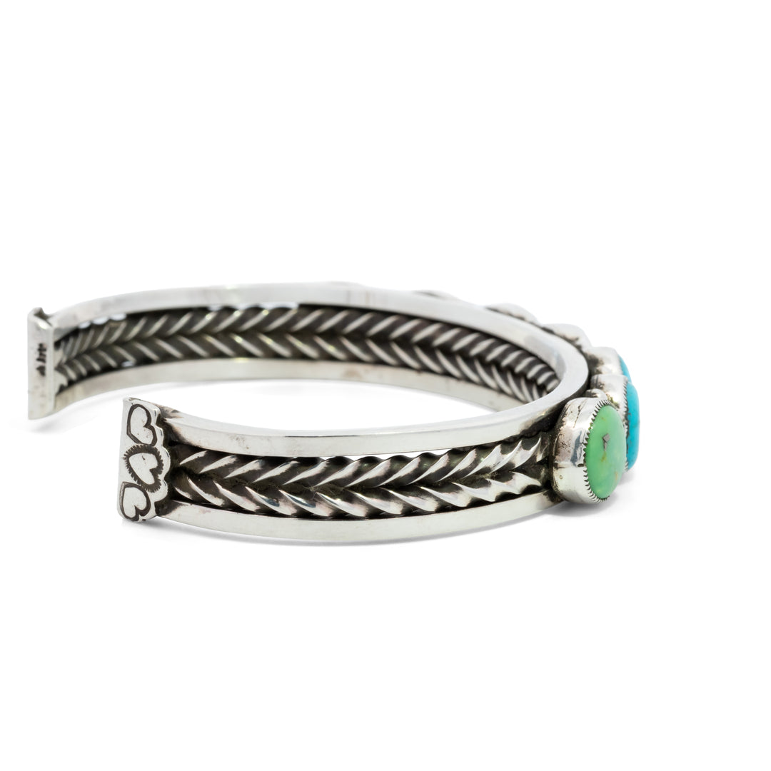 Aldrich Art Blue & Green Turquoise Cuff Bracelet