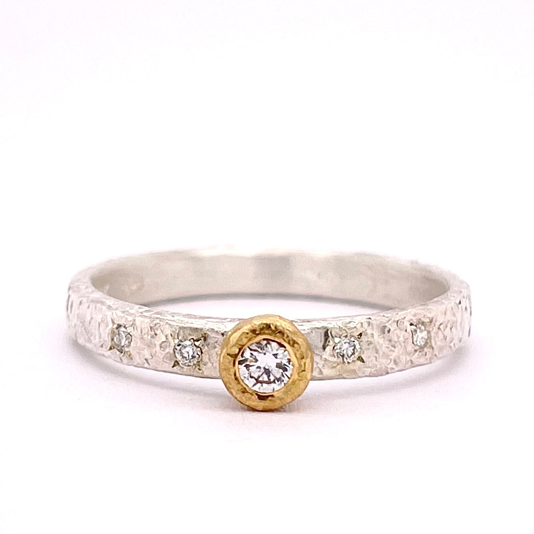 Moonlight Bezel Ring