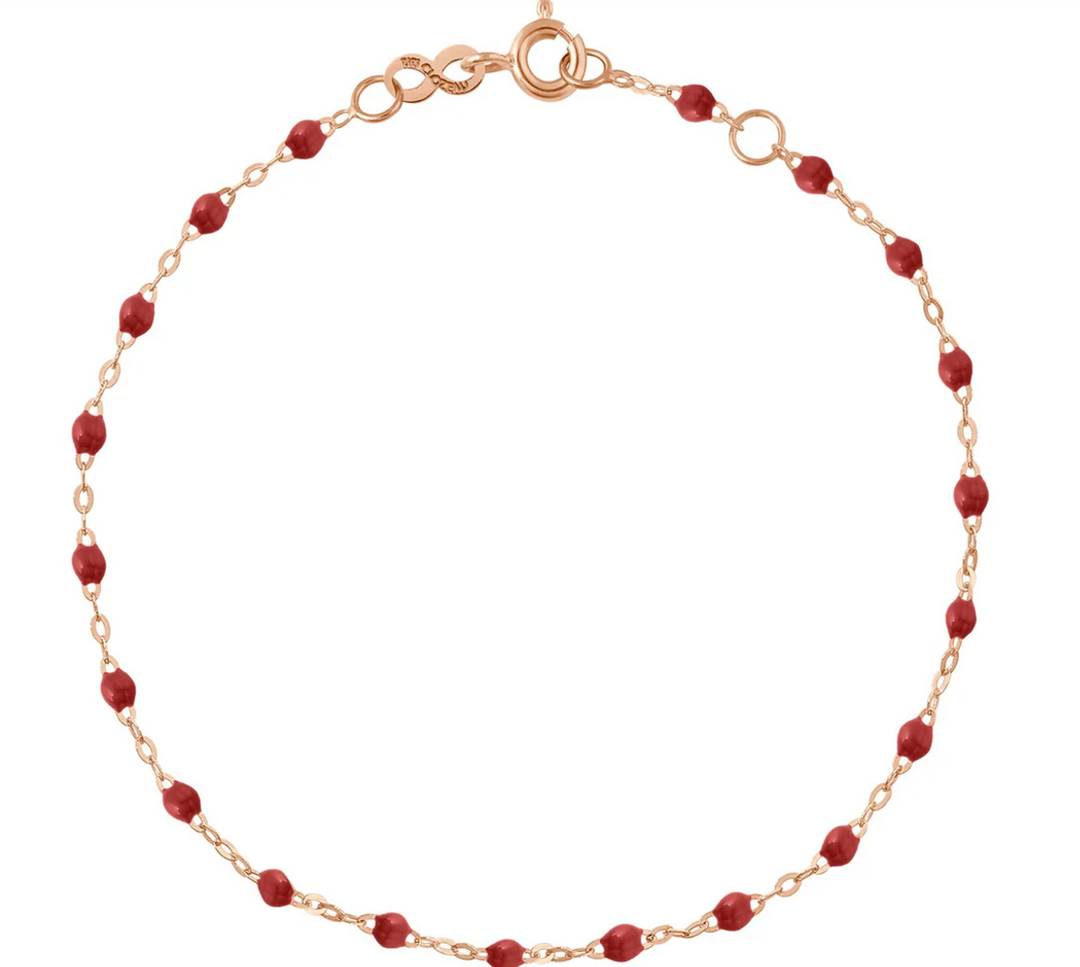Classic Gigi Bordeaux Resin Bracelet