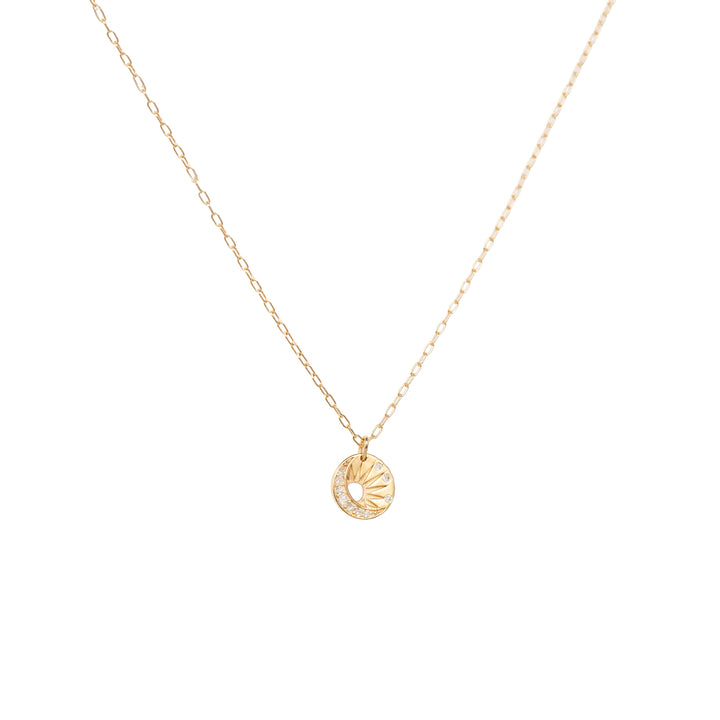 Little Sun and Moon Necklace