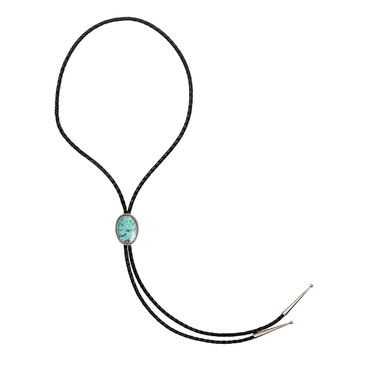 Turquoise Bolo Tie Necklace