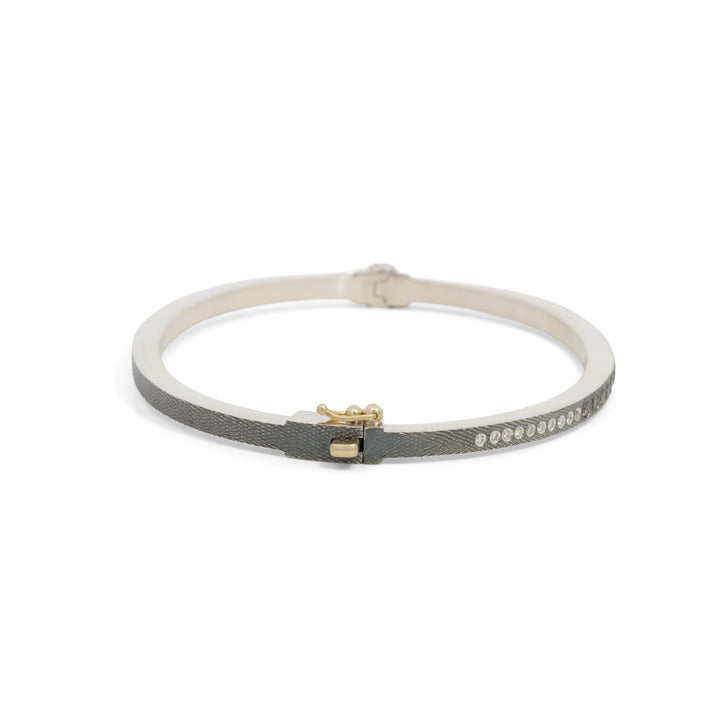 Laura Lux 2.5 mm Champagne & White Diamond Bracelet