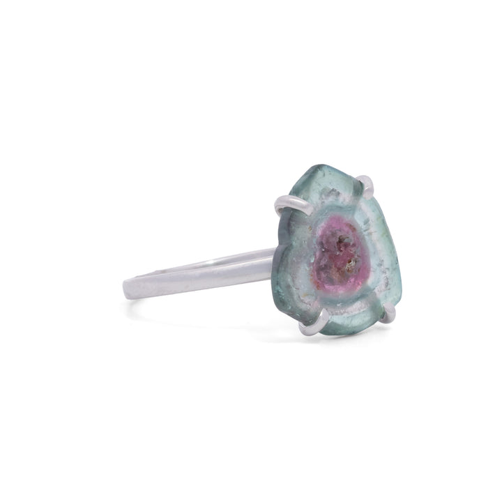 Prong Set Watermelon Tourmaline