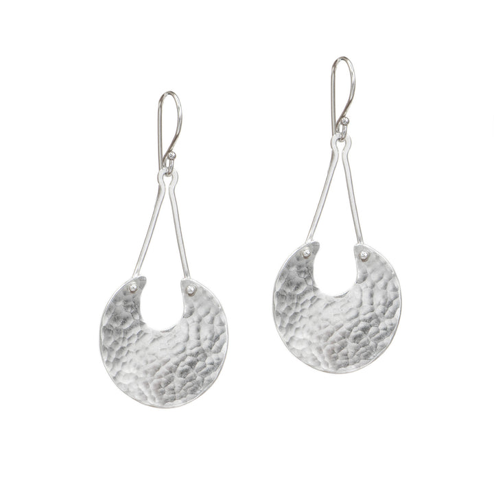 Hammered Oshun Drop Earrings