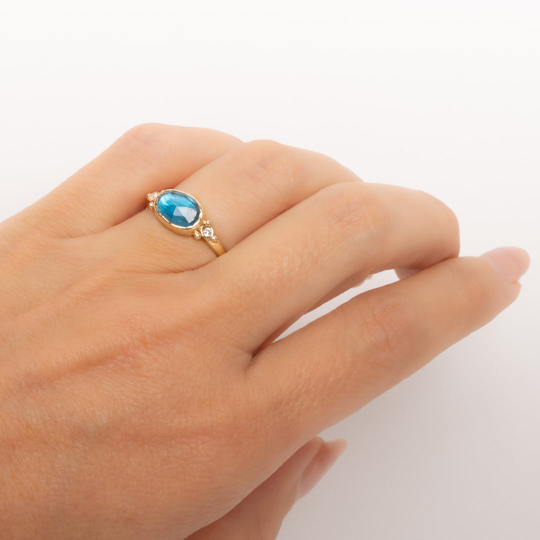 London Blue Topaz Ring
