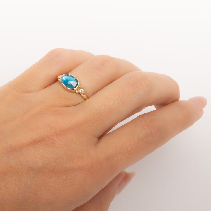 London Blue Topaz Ring