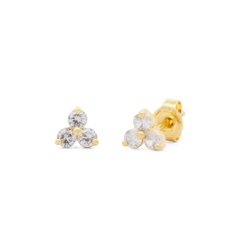 Marquise Trio Post Earrings